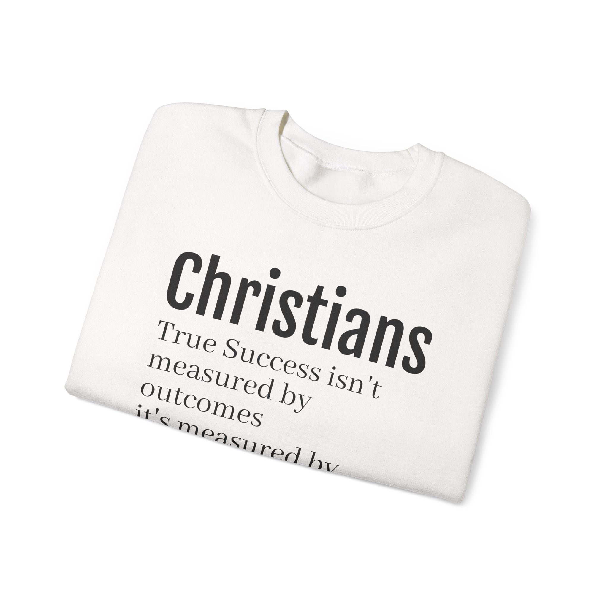 Christians Scripture Quote Sweatshirt | 1 Corinthians 4:10 Faith Crewneck - Image 3