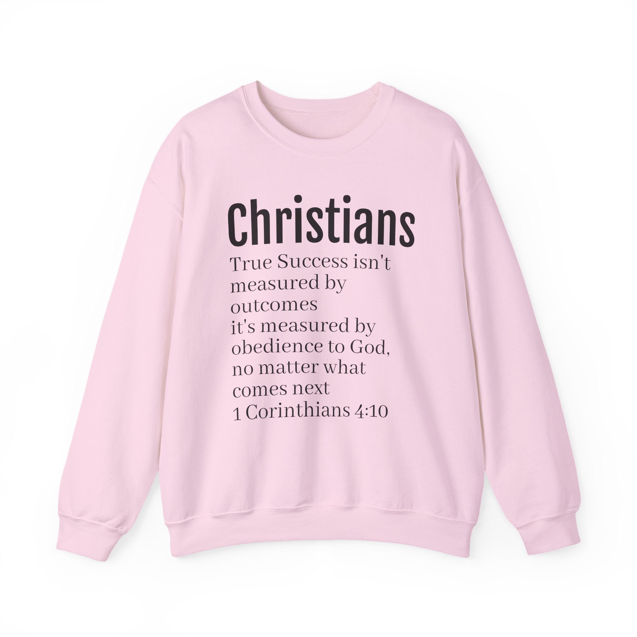 Christians Scripture Quote Sweatshirt | 1 Corinthians 4:10 Faith Crewneck - Image 40
